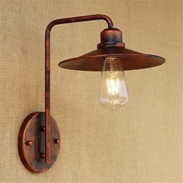 Applique da parete rustica moderna e contemporanea mini downlight pitturata