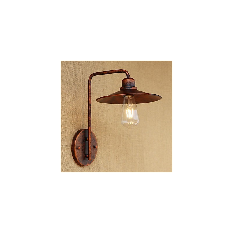 Applique da parete rustica moderna e contemporanea mini downlight pitturata