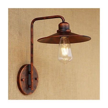 Applique da parete rustica moderna e contemporanea mini downlight pitturata