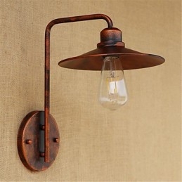 Applique da parete rustica moderna e contemporanea mini downlight pitturata