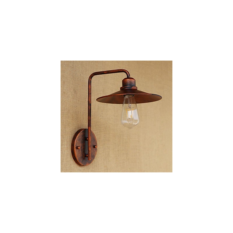 Applique da parete rustica moderna e contemporanea mini downlight pitturata