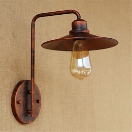 Applique da parete rustica moderna e contemporanea mini downlight pitturata