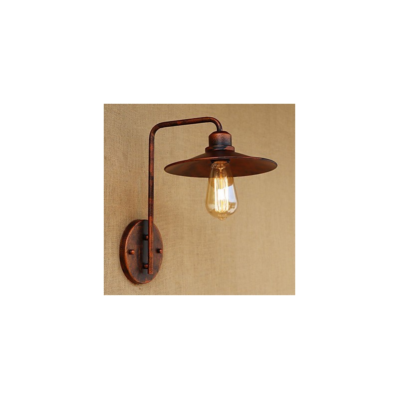 Applique da parete rustica moderna e contemporanea mini downlight pitturata
