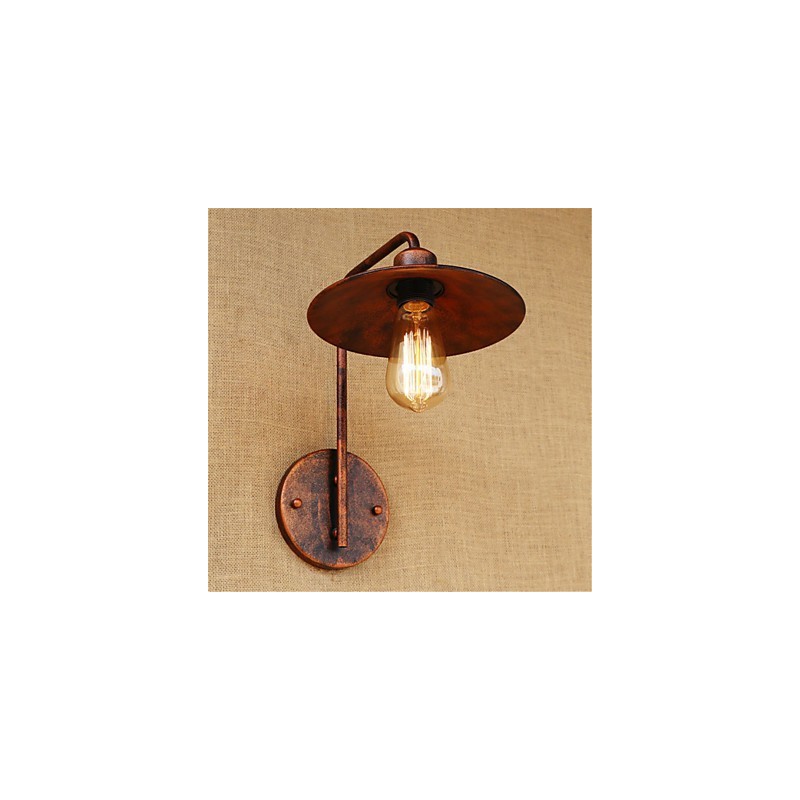 Applique da parete rustica moderna e contemporanea mini downlight pitturata