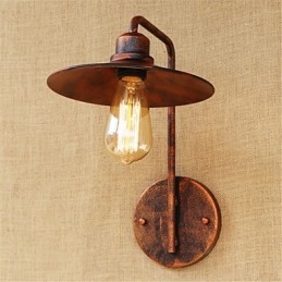 Applique da parete rustica moderna e contemporanea mini downlight pitturata