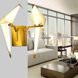 Applique da parete LED integrato elettroplaccata moderna 2 luci 33 x 37 cm
