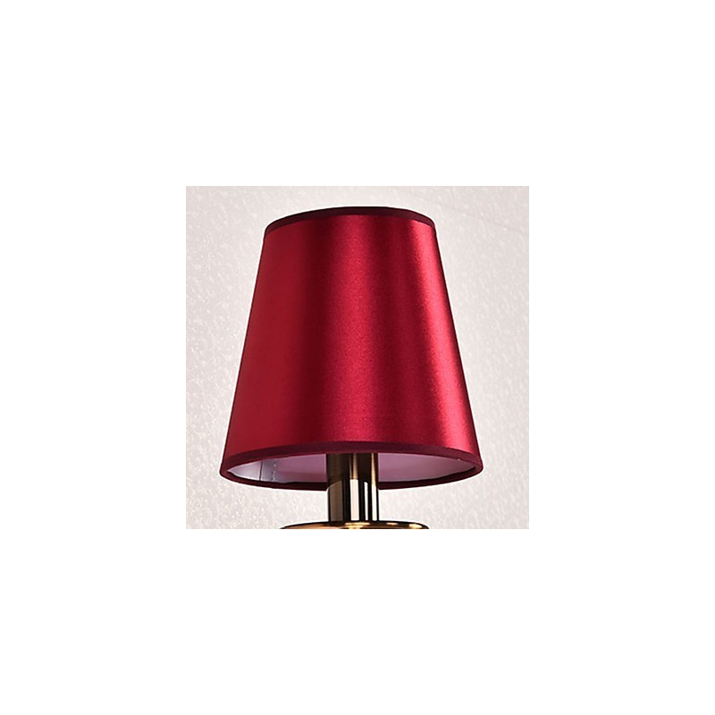 Applique da parete classica tradizionale elettroplaccata con protezione occhi E14 40 W