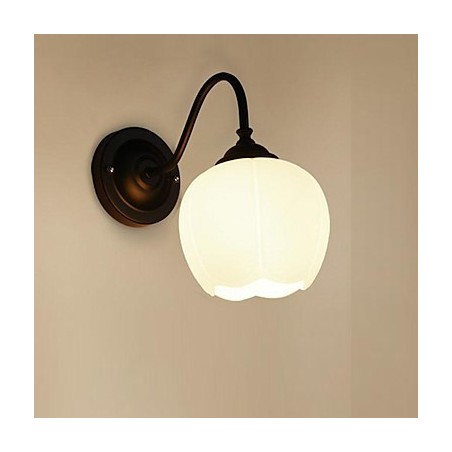 Applique da parete rustica/lodge moderna contemporanea, mini, 1x E27/E26
