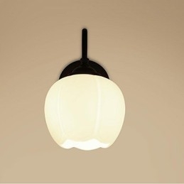 Applique da parete rustica/lodge moderna contemporanea, mini, 1x E27/E26