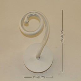 Applique da parete moderna in alluminio LED integrato 12 W 12 x 25 cm