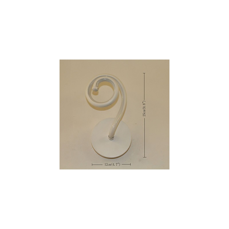 Applique da parete moderna in alluminio LED integrato 12 W 12 x 25 cm