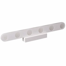 Applique da parete bagno moderna contemporanea LED integrato 6x3 W 55 cm