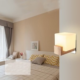 Applique da parete moderna contemporanea con protezione occhi, luce ambientale, finitura verniciata, E27 60 W