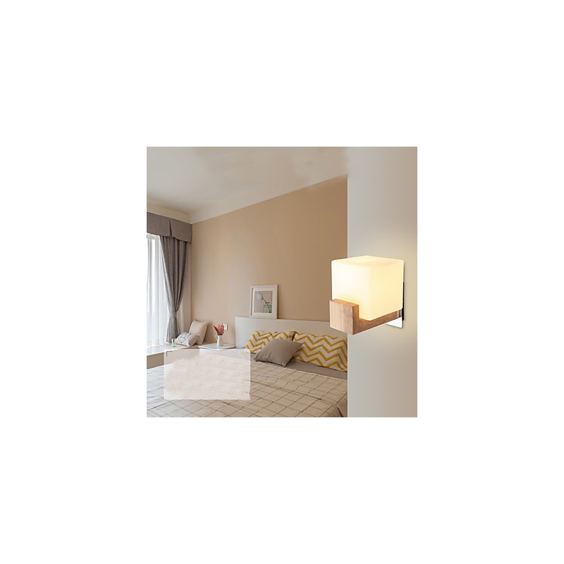 Applique da parete moderna contemporanea con protezione occhi, luce ambientale, finitura verniciata, E27 60 W