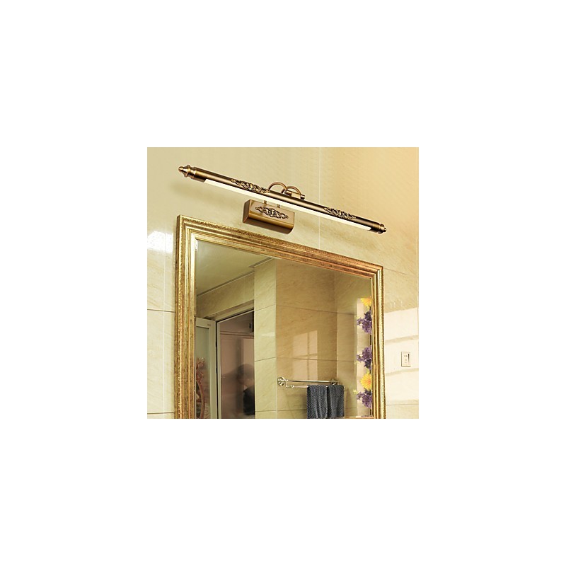 Applique da parete LED integrata verniciata moderna classica 90 cm