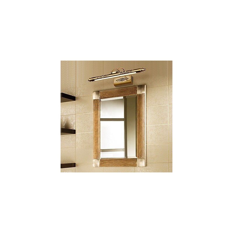 Applique da parete LED integrata verniciata moderna classica 90 cm