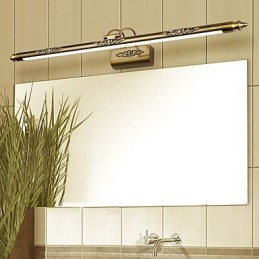 Applique da parete LED integrata verniciata moderna classica 90 cm