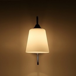 Applique da parete moderna con finitura pitturata, luce ambientale, E27, 60 W