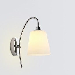 Applique da parete moderna con finitura pitturata, luce ambientale, E27, 60 W