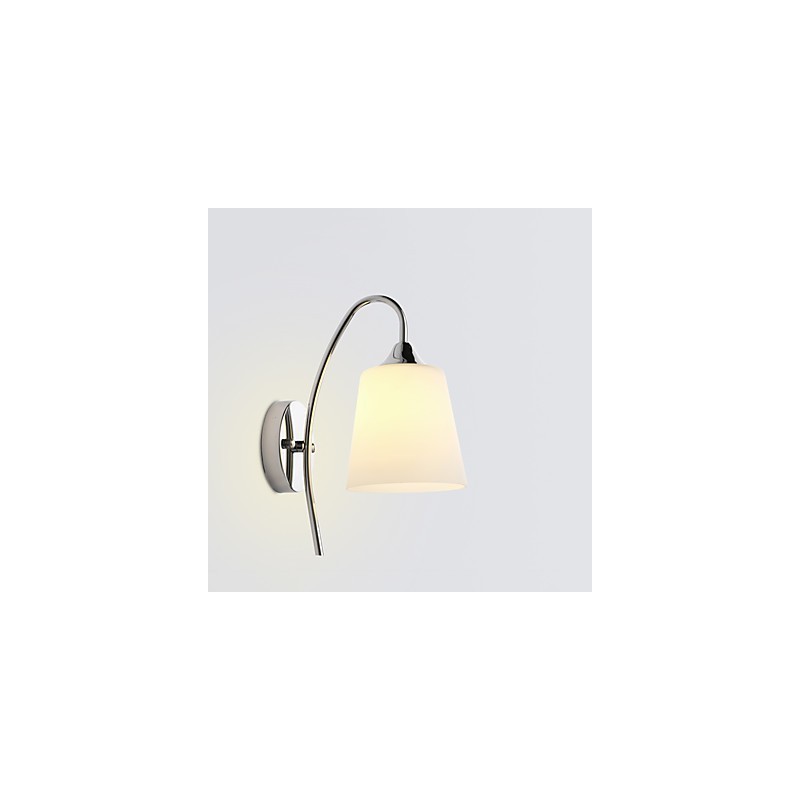Applique da parete moderna con finitura pitturata, luce ambientale, E27, 60 W