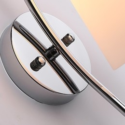 Applique da parete moderna con finitura pitturata, luce ambientale, E27, 60 W