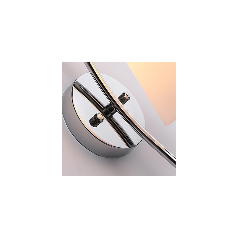 Applique da parete moderna con finitura pitturata, luce ambientale, E27, 60 W