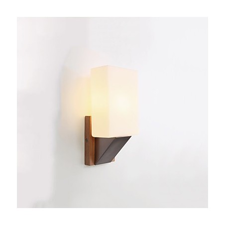 Applique da parete moderna con finitura in ossido nero, E27, 12 x 25 cm