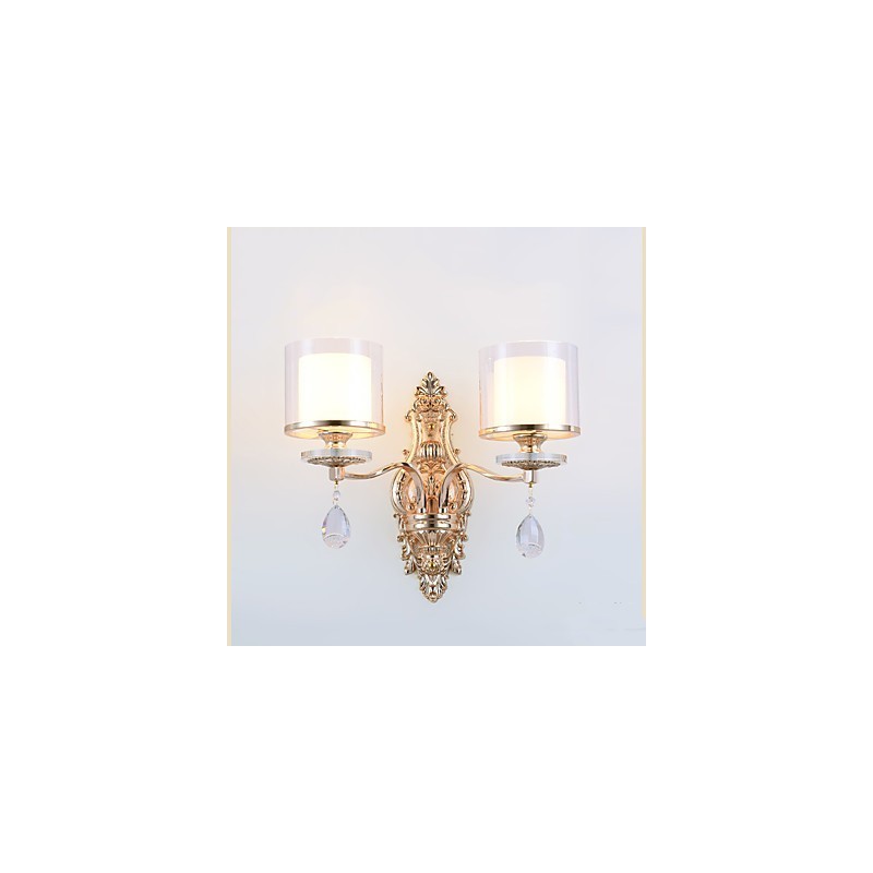 Applique da parete moderna e contemporanea con protezione occhi, luce ambientale, E14, 40 W