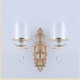 Applique da parete moderna e contemporanea con protezione occhi, luce ambientale, E14, 40 W