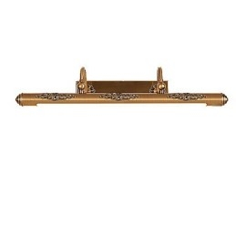 Applique da bagno 80 cm tradizionale vintage ottone antico 1