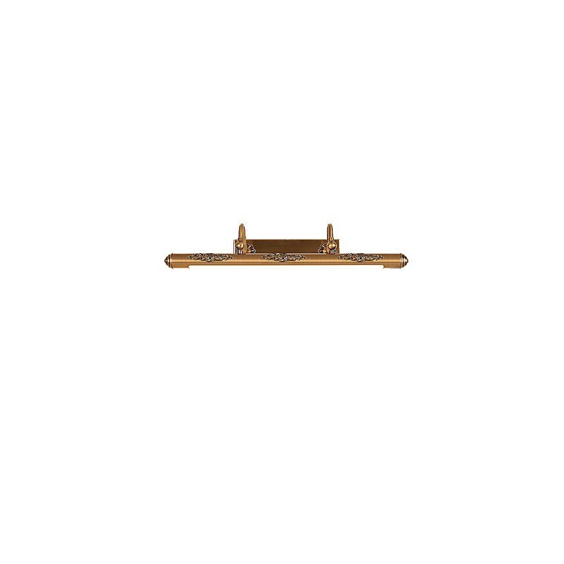 Applique da bagno 80 cm tradizionale vintage ottone antico 1