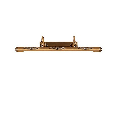 Applique da bagno 80 cm tradizionale vintage ottone antico 1