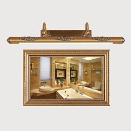 Applique da bagno 80 cm tradizionale vintage ottone antico 1