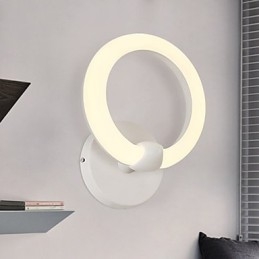 Applique da parete LED integrato mini moderna contemporanea luce ambientale