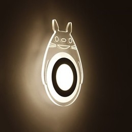 Applique da parete moderna contemporanea finitura pitturata luce ambientale LED integrato 14 W