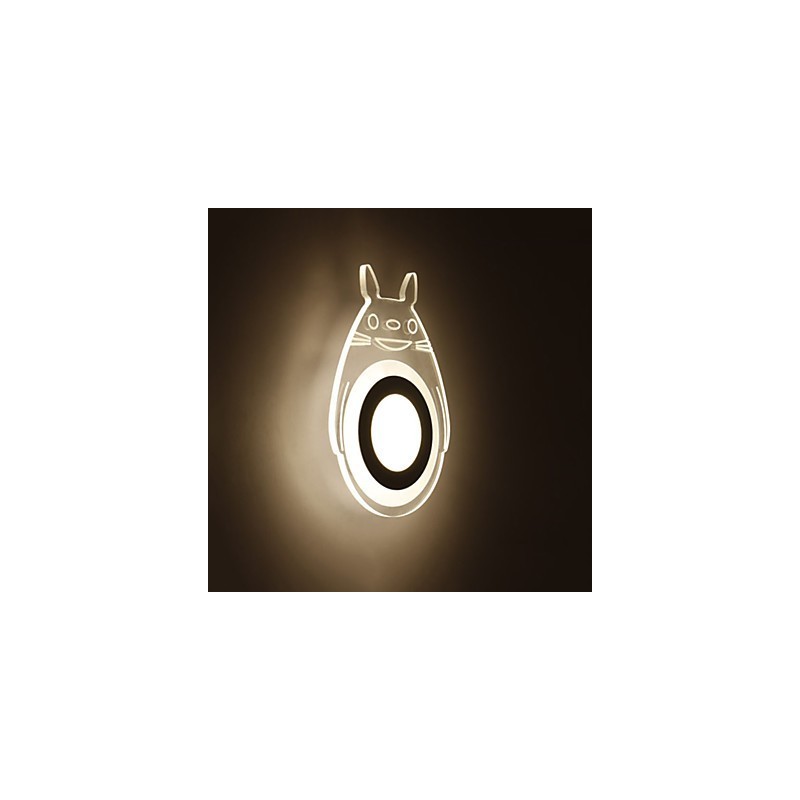 Applique da parete moderna contemporanea finitura pitturata luce ambientale LED integrato 14 W