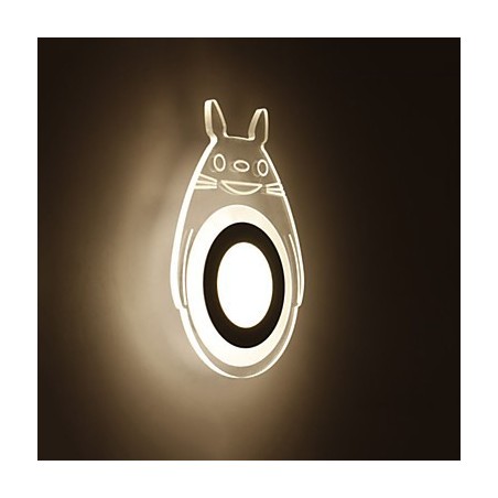 Applique da parete moderna contemporanea finitura pitturata luce ambientale LED integrato 14 W