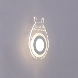 Applique da parete moderna contemporanea finitura pitturata luce ambientale LED integrato 14 W