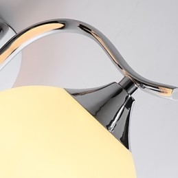 Applique da parete mini moderna e contemporanea in vetro e metallo