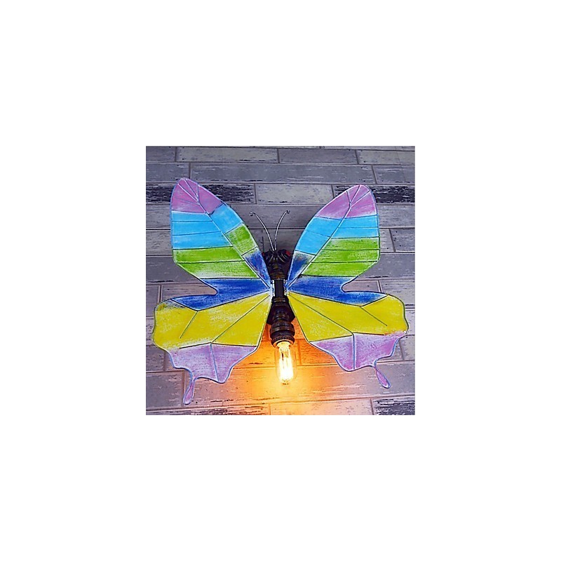 Applique da parete moderna contemporanea pitturata con luce ambientale