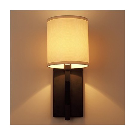 Applique da parete moderna contemporanea mini con luce ambientale, finitura galvanizzata, E12/E14