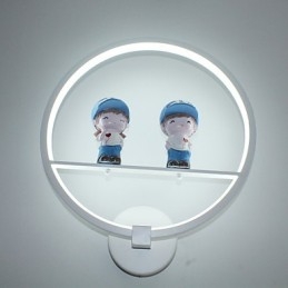 Applique da parete LED moderna minimalista in alluminio, 35 cm