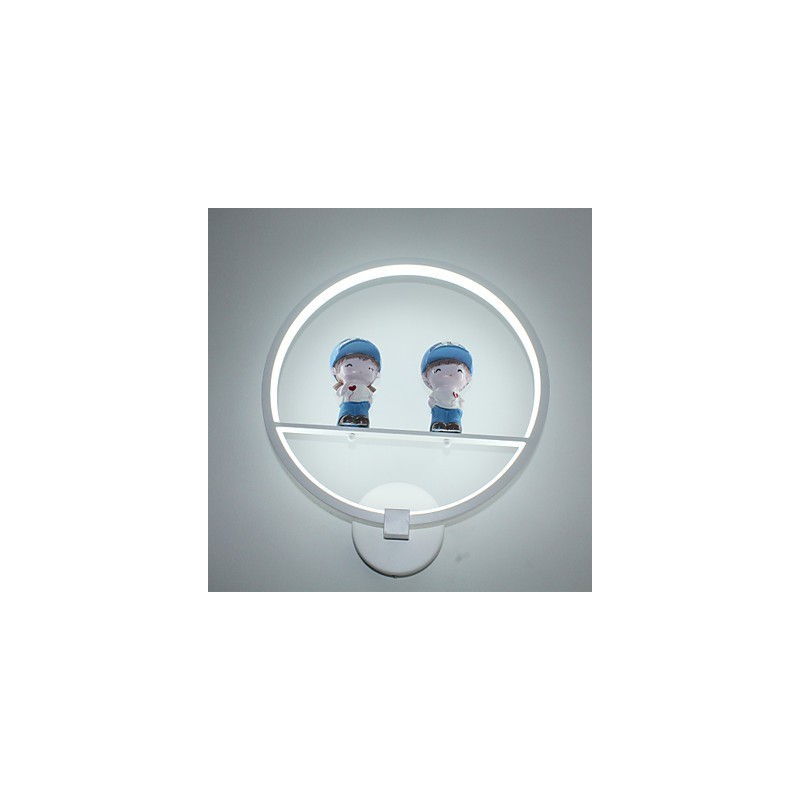 Applique da parete LED moderna minimalista in alluminio, 35 cm