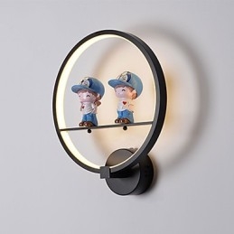 Applique da parete LED moderna minimalista in alluminio, 35 cm