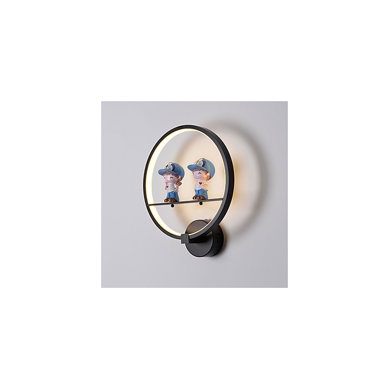 Applique da parete LED moderna minimalista in alluminio, 35 cm