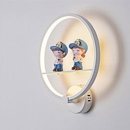 Applique da parete LED moderna minimalista in alluminio, 35 cm