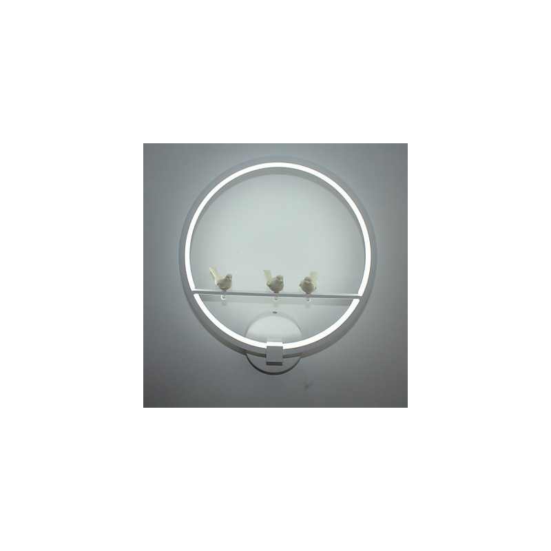 Applique da parete LED moderna contemporanea finitura pitturata 19 W 30 cm