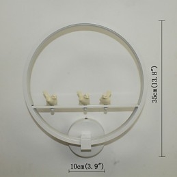 Applique da parete LED moderna contemporanea finitura pitturata 19 W 30 cm