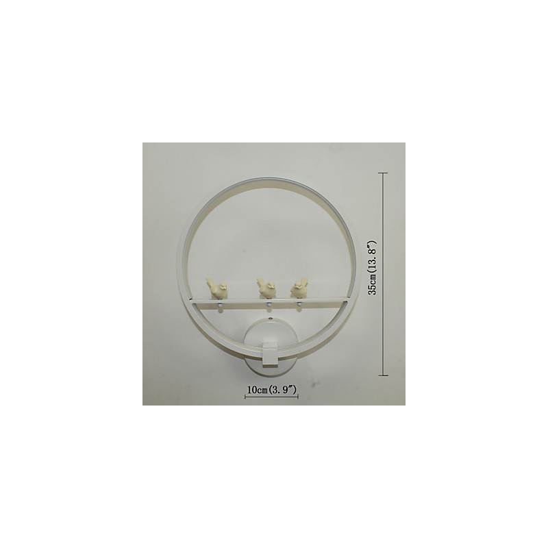 Applique da parete LED moderna contemporanea finitura pitturata 19 W 30 cm