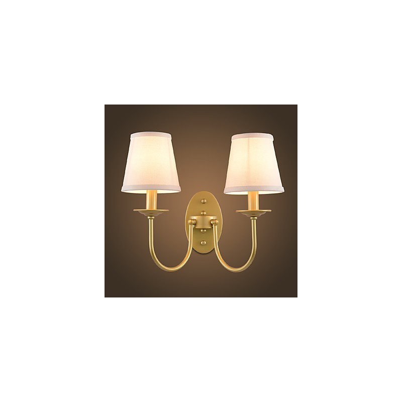 Applique da parete rustica vintage in rame antico